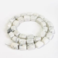 ハウライト キューブ 連材 8mm×11mm 34粒 連材