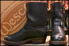 【送料無料】Wesco bossブラック 9E(27cm) レザーライニング WESCO カスタムBOSS 9E レザーライニング スチールトゥ - メルカリ