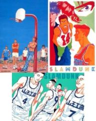 [중고] 엽서(캐릭터) 쇼호쿠 & 산노 공업 엽서 세트(3장 세트) [SLAM DUNK-슬램 덩크-] 창간 50주년 기념 주간 소년 점프전 VOL.2 상품