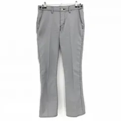 エドウィンPRESTIGE パンツ 白×黒 千鳥柄 メンズ M ゴルフウェア EDWIN GOLF