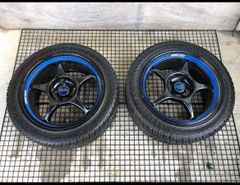 エンケイ 235/45ZR17 8J+38 17インチ タイヤホイール 2本