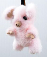 新品◆ホワイトフォックスの毛皮をまるまる1匹分使用した豪華なファーマフラー