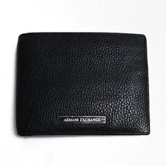 ARMANI EXCHANGE アルマーニエクスチェンジ 札入れ ブラック メンズ 中古