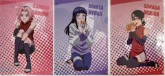 미개봉 NARUTO 나루토 질풍전 BORUTO 볼트 NARUTO NEXT GENERATIONS A4 클리어 파일 3종 세트 정리 판매