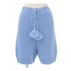 グッチ ニット フリンジ ショートパンツ レディース ライトブルー GUCCI【中古】 【アパレル・小物】のサムネイル