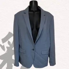 COMME　CA　コムサ　ジャケット　テーラードジャケット　レディース　ブルー　襟付き　長袖　9号　Mサイズ相当