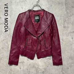 2026年最新】VERO MODA レザージャケット・ライダースの人気アイテム