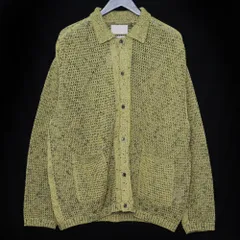 最終値下げ】YOKE MESHKNITTEDBUTTONED CARDIGAN