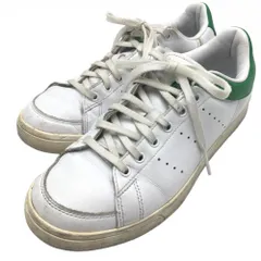 ★特価★アディダス ゴルフシューズ 白×グリーン D97784 アディクロス クラシック スパイクレス レディース 24.0 ゴルフウェア adidas
