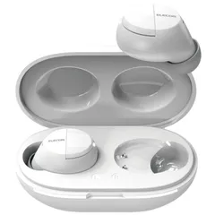 完全ワイヤレスBluetoothヘッドホン ELECOM エレコム LBT-TWS12WH 【佐川急便にて5営業日以内発送】