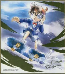 【中古】食玩 雑貨 12.江戸川コナン(箔押し) 「名探偵コナン 色紙ART5」