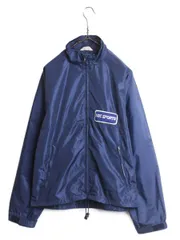 【お得なクーポン配布中!】 80s エルエルビーン ナイロン ジャケット メンズ S 古着 80年代 ヴィンテージ LLBean アウトドア フルジップ ハイネック 企業 ブルゾン 紺