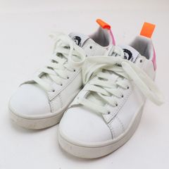 2312-10 ディーゼル S-Clever Low Lace W  スニーカー シューズ DIESEL サイズ 22.5cm ホワイト×ピンク