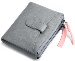 コンパクトミニ財布本革 お札入れ カード入れ 小銭入れ二つ折り財布 ミニウォレット