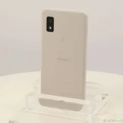 中古品〕 AQUOS wish 64GB アイボリー A104SH Y!mobile SIM