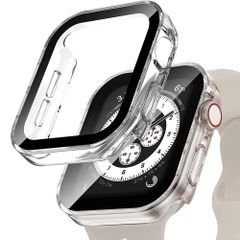 ユニセックス　メンズ　レディース　アップルウォッチ カバー 　防水　クリア　40/41/44/45/49mm 4/5/6/SE/7/8/Ultra対応　AppleWatch アップル