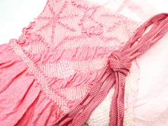 【京松】【着物】 和装小物 帯締め 帯揚げ セット 帯締 帯揚 中抜き絞り 平組 24w-6650