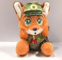 ディズニーストア プラッシュキーチェーン KIRAME/ズートピア　 ニック(幼少期)