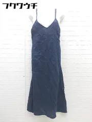 ◇ UNITED COLORS OF BENETTON ベネトン ノースリーブ ロング ワンピース サイズXS/ECH ネイビー レディース 【中古】 【1002798510173】