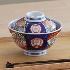 [美濃焼 食器 陶器]錦小桜 5.0蓋丼 どんぶり うな丼 牛丼