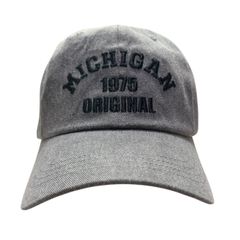 P.O.S MICHIGAN CAP WASH BLACK