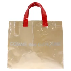 COMME des GARCONS (コムデギャルソン) COMME des GARCONS GIRL VINYL TOTE BAG コムデギャルソンガール ビニール トートバッグ NY-K201-051-1-1 ブラウン/レッドのサムネイル