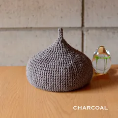 コットンどんぐり帽子 charcoal