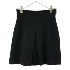 SNIDEL スナイデル ミニ丈 ハイウエスト フレアスカート 0 ブラック サイドジップ 裏地付き SWFO221067 レディース 古着