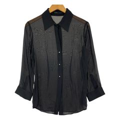 theory セオリー シアーブラウス size表記なし/ブラック
