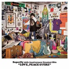 【中古】邦楽CD Superfly / Superfly 10th Anniversary Greatest Hits 「LOVE、PEACE ＆ FIRE」[初回限定盤]