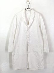 古着 80s Fashion Seal ホワイト コットンサテン ワーク ショッ