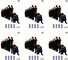HERO(6枚セット)001～011 最終話【全巻セット 邦画 中古 DVD】ケース無:: レンタル落ち