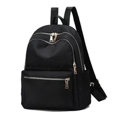 [Takusan Shopping] レディース リュック リュックサック バックパック 小さめ 軽量 カジュアル 防水 ナイロン 防犯 ブラックメンズ 10l オシャレ 大人 小さいリュック レザー スポーツ 女の子 黒 小さい 大容量 ナイロン製 サック 