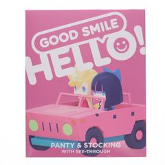 HELLO! GOOD SMILE 팬티&스타킹with 시스루 New Panty & Stocking with Garterbelt 완제품 가동 피겨 Anime Expo2025&GOODSMILE ONLINE SHOP 한정 굿