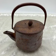 未使用品、長期保管品　南部菊泉堂造１５型アラレ　南部鉄瓶　南部鉄器　鉄瓶 未使用品コンディション 旧利祥銘造 15型アラレ 南部鉄瓶 南部