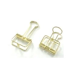 ワイヤーショウWクリップ WDC-3GD【ベロス 文具 クリップ】