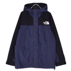 美品 ザノースフェイス THE NORTH FACE ジャケット マウンテンパーカー Mountain Light Denim Jacket マウンテンライトデニムジャケット NP12032 GORE-TEX アウター メンズ S インディゴブルー/ブラックのサムネイル