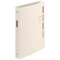 新品 マルマン ルーズリーフ バインダー B5 クラルテ 26穴 アイボリー F311-14