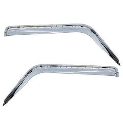 いすゞ 07エルフ ハイキャブ 07フォワード用 メッキドアバイザー