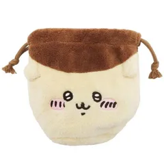 マリモクラフト ちいかわ フェイス巾着袋 くりまんじゅう CKW-154