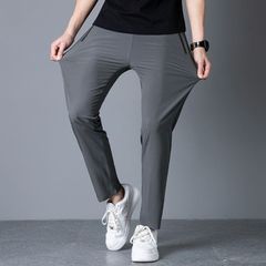 ジョガーパンツ メンズ スウェットパンツ 薄手 速乾 カジュアル 長ズボン 涼しい 蒸れない 接触冷感 スポーツ LYRn683