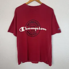 90s Champion チャンピオン Tシャツ 半袖 サークルロゴ レッド Lサイズ メンズ 古着 アメカジ ストリート