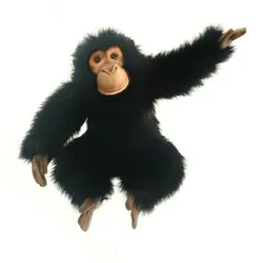 HANSA チンパンジー25 2306 ぬいぐるみ ハンサ クリスマス 誕生日 プレゼント 動物 犬 猫 鳥 うさぎ ペンギン アニマル 置物 人形 フィギュア KOESEN ケーセン 大きい マスコット 実物大 大型