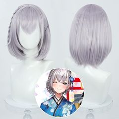 ホロライブ 白銀ノエル コスプレ ウィッグ