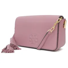美品 TORY BURCH トリーバーチ バッグ ショルダーバッグ ピンク タッセル チェーン フラップ THEA レザー ブランド バッグ カバン 斜め掛け 肩掛け【レディース】