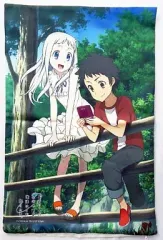 【中古】クッションカバー・ピローケース(キャラクター) [単品] じんたん＆めんま(幼少) クッションカバー「PSPソフト あの日見た花の名前を僕達はまだ知らない。アニメイト限定セット」特典