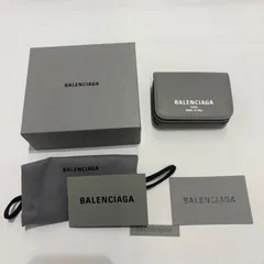 【新品未使用訳アリ】BALENCIAGA 三つ折り財布　グレー