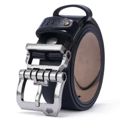 【迅速発送】BISON DENIMベルト メンズ 本革 大きいサイズ メンズ ベルト カジュアル 革ベルト ジーンズ用ベルト 作業用ベルト 紳士用ベルト さ調節可能 さ105cm～130cm 化粧箱付き 父の日 プレゼント