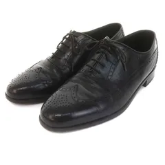 バリー BALLY ウイングチップ レザー シューズ 6.5 24.5cm 黒 ブラック /YQ ■OS ■ADのサムネイル