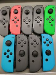 【ジャンクパーツ】Joy-con 9個セット 動作不良品【50-55】